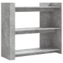Mesa consola de madera de ingeniería gris hormigón 100x35x90 cm en Mesas auxiliares | Comprar online en Foru.es