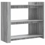 Mesa consola de madera de ingeniería gris Sonoma 100x35x90 cm en Mesas auxiliares | Comprar online en Foru.es