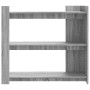 Mesa consola de madera de ingeniería gris Sonoma 100x35x90 cm en Mesas auxiliares | Comprar online en Foru.es