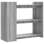 Mesa consola de madera de ingeniería gris Sonoma 100x35x90 cm en Mesas auxiliares | Comprar online en Foru.es