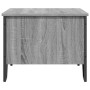 Mesa de centro madera de ingeniería gris Sonoma 100x51x40 cm en Mesas de centro | Comprar online en Foru.es