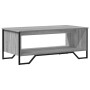 Mesa de centro madera de ingeniería gris Sonoma 100x51x40 cm en Mesas de centro | Comprar online en Foru.es