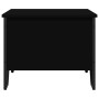Mesa de centro madera de ingeniería negra 75x51x40 cm en Mesas de centro | Comprar online en Foru.es