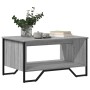 Mesa de centro madera contrachapada gris Sonoma 75x51x40 cm en Mesas de centro | Comprar online en Foru.es