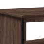 Mesa de centro madera de ingeniería marrón roble 75x51x40 cm en Mesas de centro | Comprar online en Foru.es
