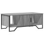 Mesa de centro madera de ingeniería gris Sonoma 100x51x40 cm en Mesas de centro | Comprar online en Foru.es
