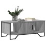 Mesa de centro madera de ingeniería gris Sonoma 100x51x40 cm en Mesas de centro | Comprar online en Foru.es