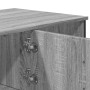Mesa de centro madera de ingeniería gris Sonoma 100x51x40 cm en Mesas de centro | Comprar online en Foru.es