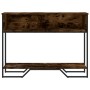 Mesa consola madera de ingeniería roble ahumado 100x35x74,5 cm en Mesas auxiliares | Comprar online en Foru.es