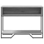 Mesa consola madera de ingeniería gris Sonoma 100x35x74,5 cm en Mesas auxiliares | Comprar online en Foru.es