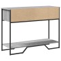 Mesa consola madera de ingeniería gris Sonoma 100x35x74,5 cm en Mesas auxiliares | Comprar online en Foru.es