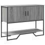 Mesa consola madera de ingeniería gris Sonoma 100x35x74,5 cm en Mesas auxiliares | Comprar online en Foru.es