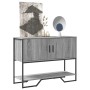 Mesa consola madera de ingeniería gris Sonoma 100x35x74,5 cm en Mesas auxiliares | Comprar online en Foru.es