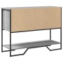 Mesa consola madera de ingeniería gris Sonoma 100x35x74,5 cm en Mesas auxiliares | Comprar online en Foru.es