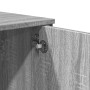 Mesa consola madera de ingeniería gris Sonoma 100x35x74,5 cm en Mesas auxiliares | Comprar online en Foru.es