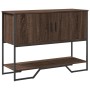 Mesa consola madera de ingeniería marrón roble 100x35x74,5 cm en Mesas auxiliares | Comprar online en Foru.es