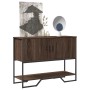 Mesa consola madera de ingeniería marrón roble 100x35x74,5 cm en Mesas auxiliares | Comprar online en Foru.es