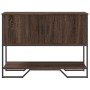 Mesa consola madera de ingeniería marrón roble 100x35x74,5 cm en Mesas auxiliares | Comprar online en Foru.es