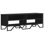 Mueble de TV madera de ingeniería negro 122x34x41 cm en Muebles TV | Comprar online en Foru.es
