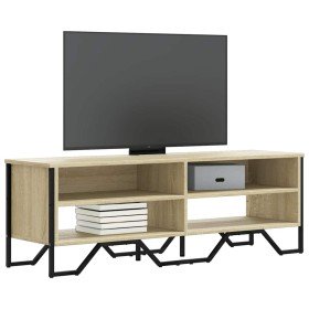 Mueble de TV madera de ingeniería roble Sonoma 122x34x41 cm en Muebles TV | Comprar online en Foru.es