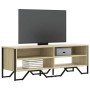 Mueble de TV madera de ingeniería roble Sonoma 122x34x41 cm en Muebles TV | Comprar online en Foru.es