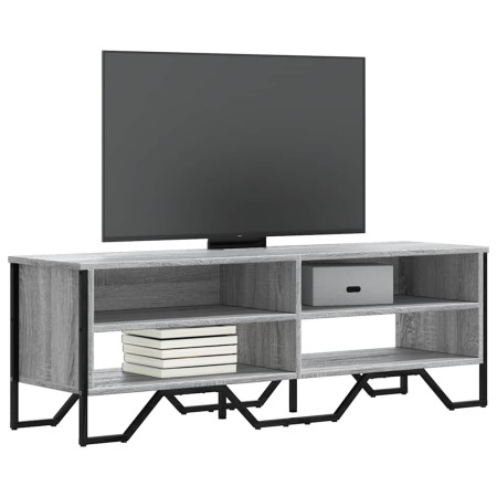 Mueble de TV madera de ingeniería gris sonoma 122x34x41 cm en Muebles TV | Comprar online en Foru.es