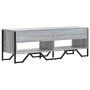 Mueble de TV madera de ingeniería gris sonoma 122x34x41 cm en Muebles TV | Comprar online en Foru.es