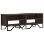 Mueble de TV madera de ingeniería marrón roble 122x34x41 cm en Muebles TV | Comprar online en Foru.es
