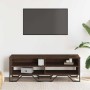 Mueble de TV madera de ingeniería marrón roble 122x34x41 cm en Muebles TV | Comprar online en Foru.es