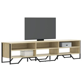 Mueble de TV madera de ingeniería roble Sonoma 180x34x41 cm en Muebles TV | Comprar online en Foru.es