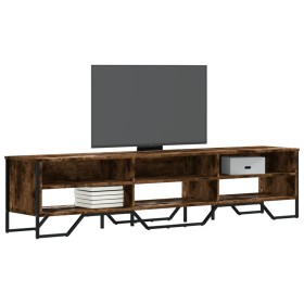 Mueble de TV madera de ingeniería roble ahumado 180x34x41 cm en Muebles TV | Comprar online en Foru.es