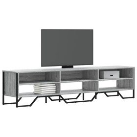 Mueble de TV madera de ingeniería gris Sonoma 180x34x41 cm en Muebles TV | Comprar online en Foru.es