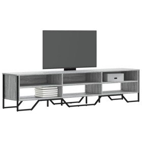 Mueble de TV madera de ingeniería gris Sonoma 180x34x41 cm en Muebles TV | Comprar online en Foru.es