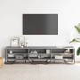 Mueble de TV madera de ingeniería gris Sonoma 180x34x41 cm en Muebles TV | Comprar online en Foru.es