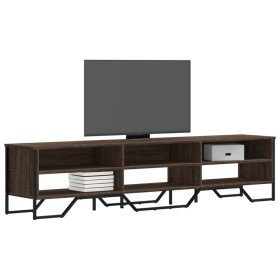 Mueble de TV madera de ingeniería roble marrón 180x34x41 cm en Muebles TV | Comprar online en Foru.es