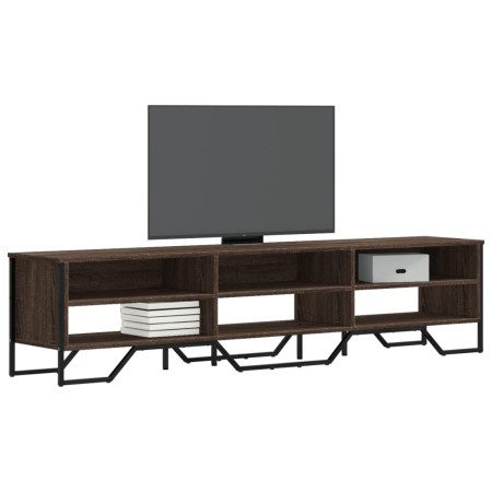Mueble de TV madera de ingeniería roble marrón 180x34x41 cm en Muebles TV | Comprar online en Foru.es