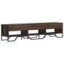 Mueble de TV madera de ingeniería roble marrón 180x34x41 cm en Muebles TV | Comprar online en Foru.es