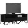 Mueble de TV madera de ingeniería negro 122x34x41 cm en Muebles TV | Comprar online en Foru.es