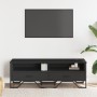 Mueble de TV madera de ingeniería negro 122x34x41 cm en Muebles TV | Comprar online en Foru.es