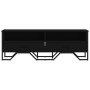 Mueble de TV madera de ingeniería negro 122x34x41 cm en Muebles TV | Comprar online en Foru.es