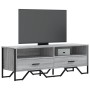 Mueble de TV madera de ingeniería gris sonoma 122x34x41 cm en Muebles TV | Comprar online en Foru.es