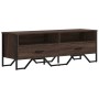 Mueble de TV madera de ingeniería marrón roble 122x34x41 cm en Muebles TV | Comprar online en Foru.es