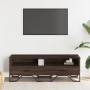 Mueble de TV madera de ingeniería marrón roble 122x34x41 cm en Muebles TV | Comprar online en Foru.es