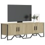 Mueble de TV madera de ingeniería roble Sonoma 122x34x41 cm en Muebles TV | Comprar online en Foru.es