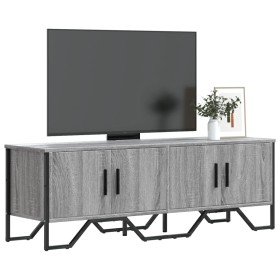 Mueble de TV madera de ingeniería gris sonoma 122x34x41 cm en Muebles TV | Comprar online en Foru.es