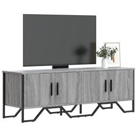 Mueble de TV madera de ingeniería gris sonoma 122x34x41 cm en Muebles TV | Comprar online en Foru.es