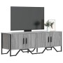 Mueble de TV madera de ingeniería gris sonoma 122x34x41 cm en Muebles TV | Comprar online en Foru.es