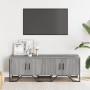 Mueble de TV madera de ingeniería gris sonoma 122x34x41 cm en Muebles TV | Comprar online en Foru.es