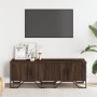 Mueble de TV madera de ingeniería marrón roble 122x34x41 cm en Muebles TV | Comprar online en Foru.es