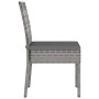 Juego de comedor para jardín 3 piezas ratán sintético gris de vidaXL, Conjuntos de jardín - Ref: Foro24-3065699, Precio: 209,...